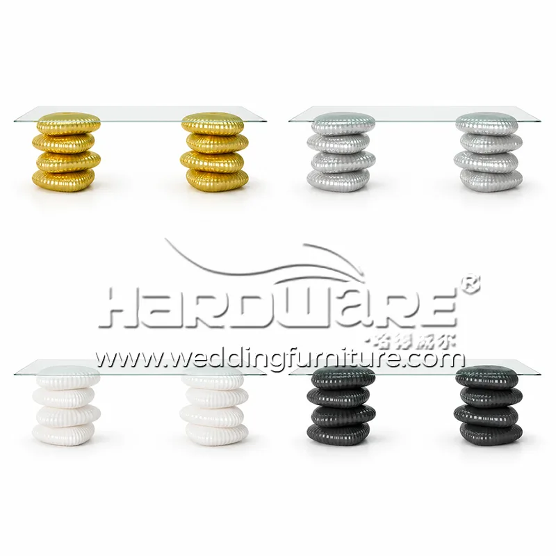Glass Top Dining Table