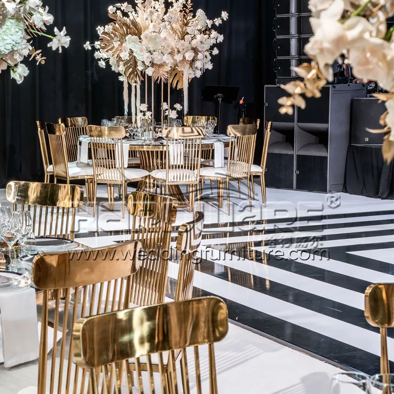 Stainless Steel Furniture Helps Create the Perfect Setting