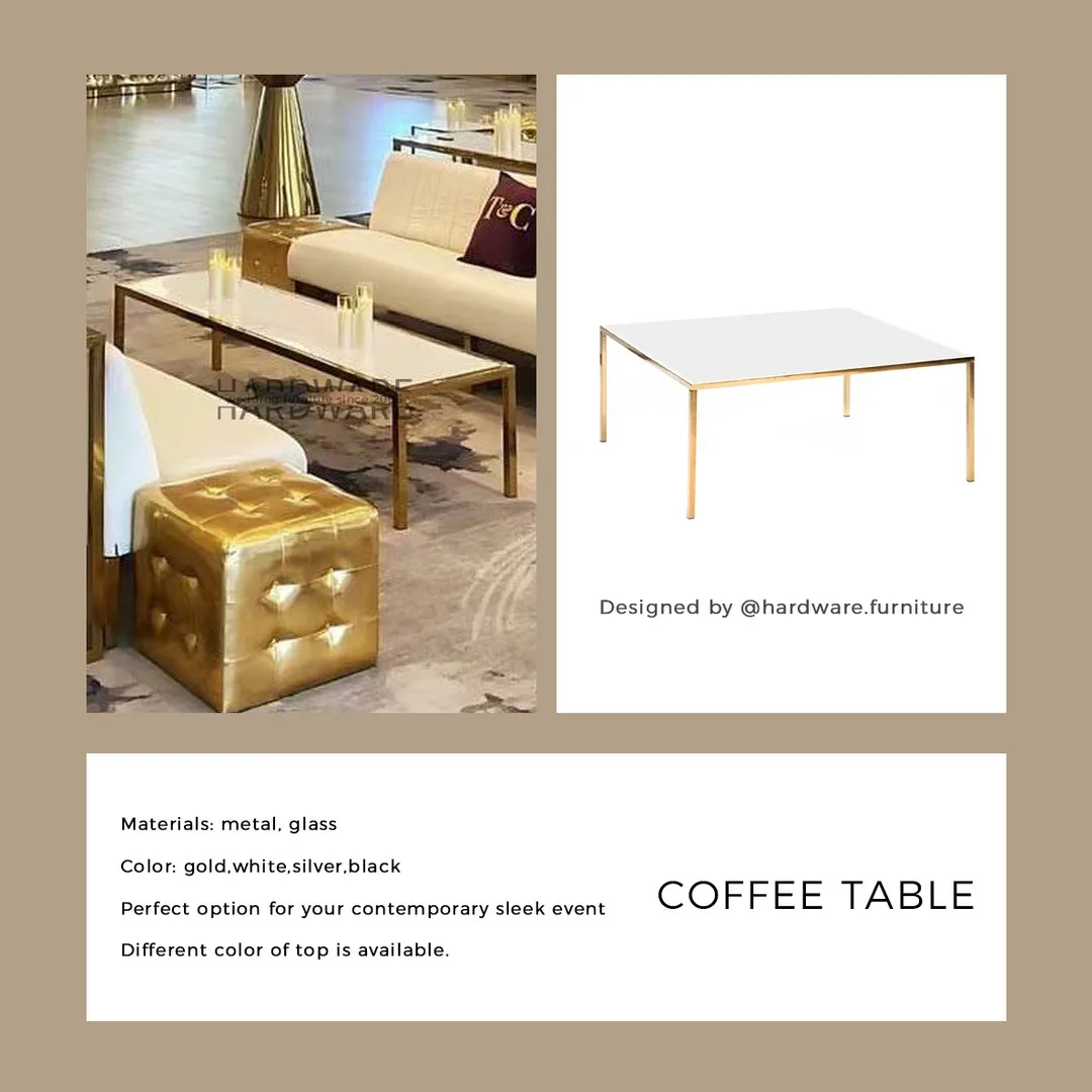 Make Your Event Better with a Modern Coffee Table
