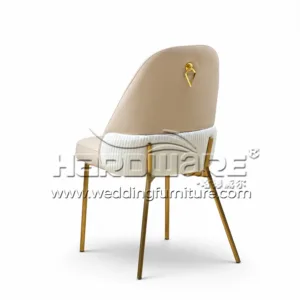 Modern Gold Wedding Stainless Steel Chair