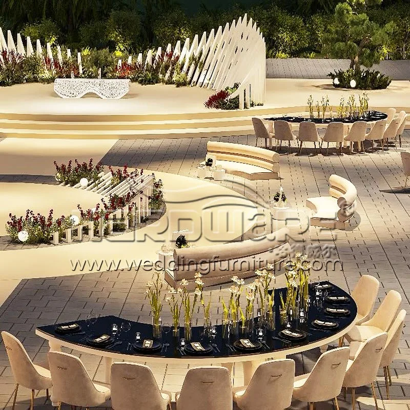 Incorporate Statement Furniture Pieces into Your Wedding