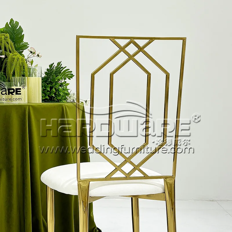 Champagne Chair Wedding