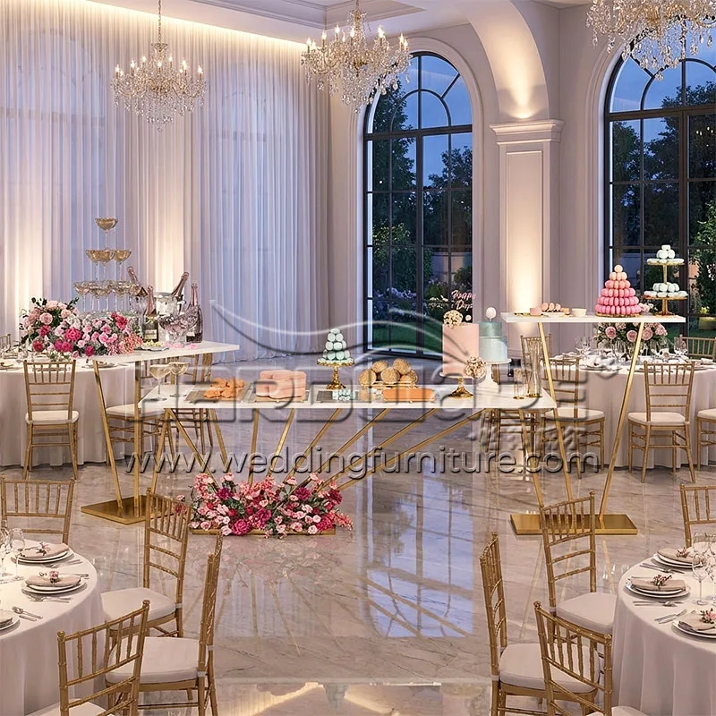 Elegant Cake Table Design for Dream Weddings