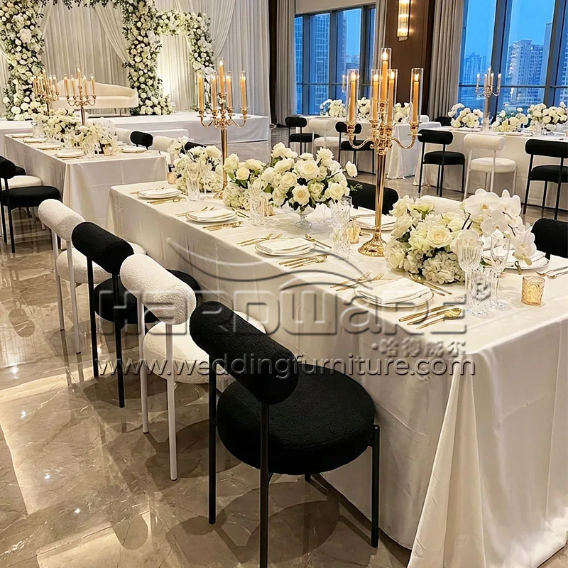 The Cylindrical Backrest Chair for Upscale Events