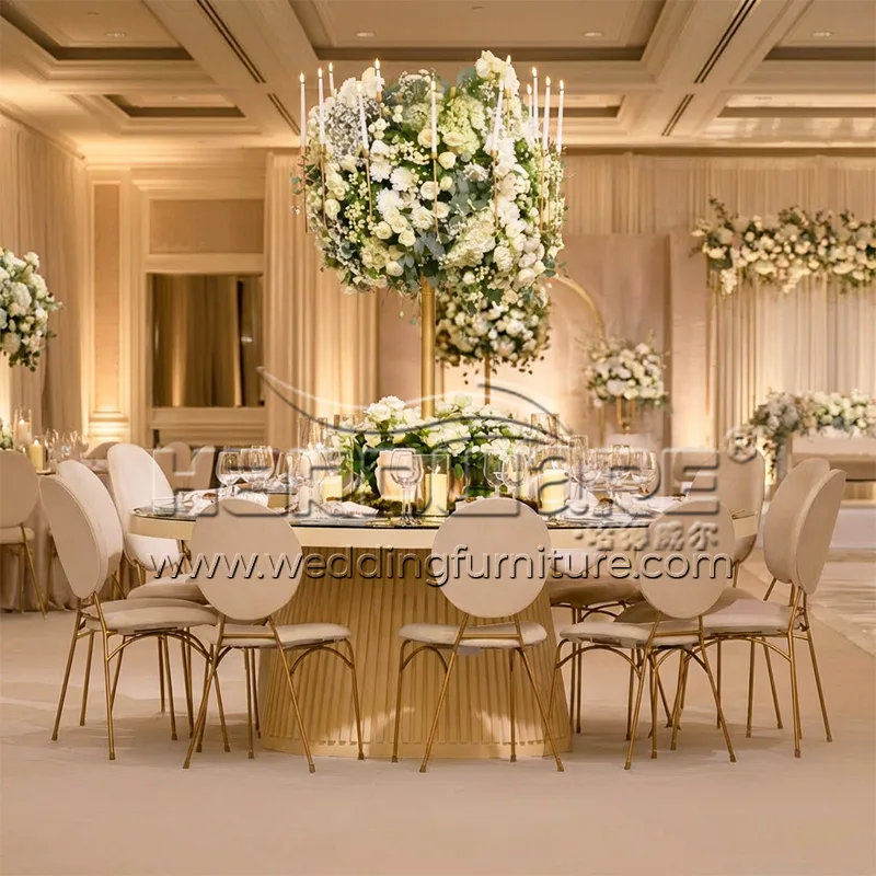 Contemporary Luxury Dining Tables for Premium Weddings