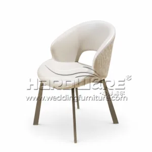Leather Metal Dining Chair
