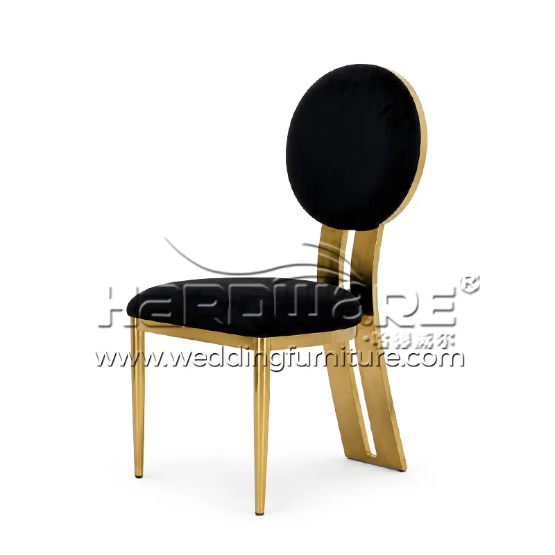 Gold Stainless Steel Event Chair